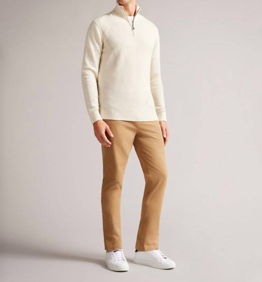 Men's Meaddo Funnel Neck Half Zip Sweater