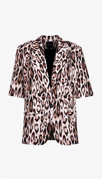 Smythe - Short Sleeve Oversized Blazer