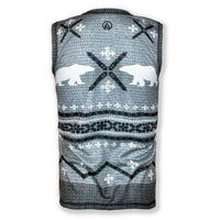 Inknburn - Men's Polar Bear Sleeveless Sweater Vest Tech Shirt