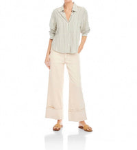 Fifteen Twenty - Leighton Ruched Sleeve Shirt