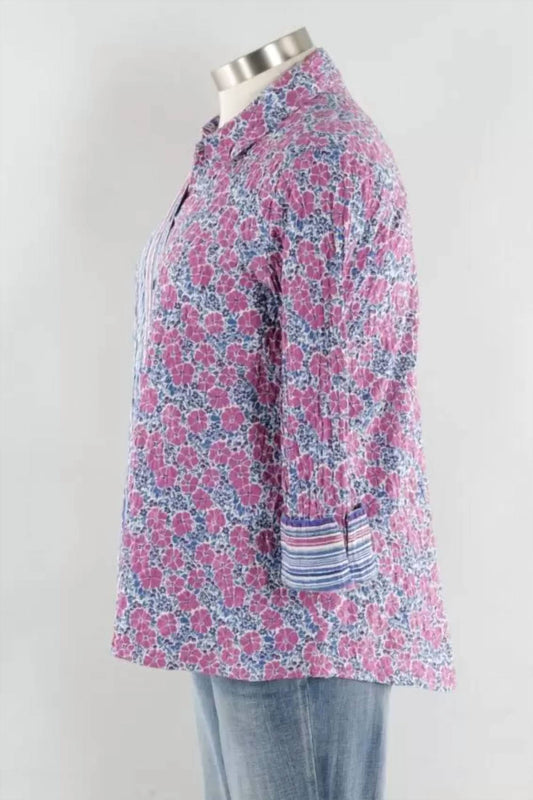 Habitat - Women's 3/4 Sleeves Button Down Shirt