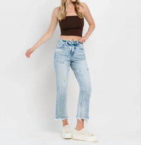 Vervet By Flying Monkey - Women's Discover Me Lovervet Ankle Straight Jeans