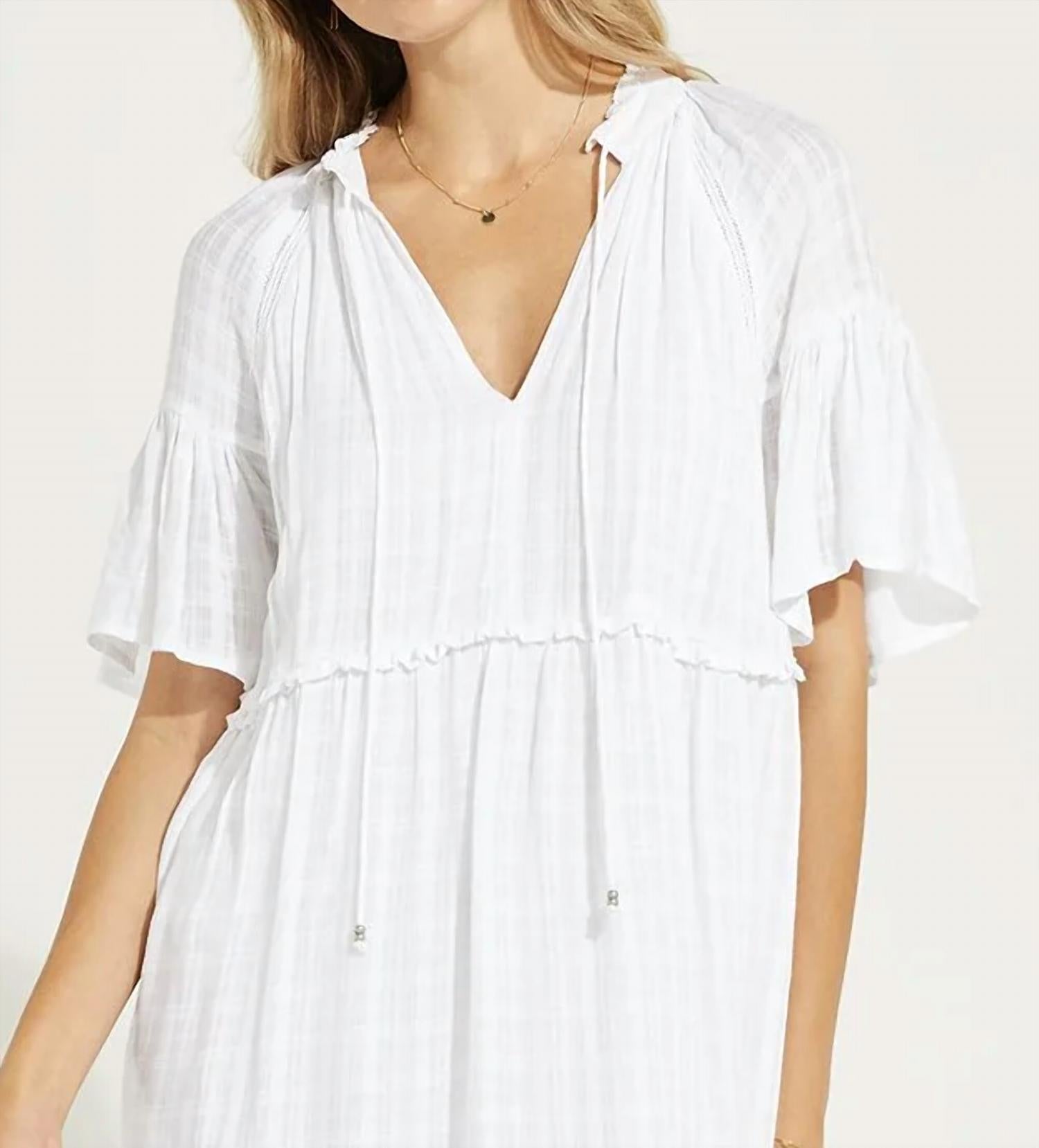 Gentle Fawn Mavis Dress in white - women's dress - alternate view