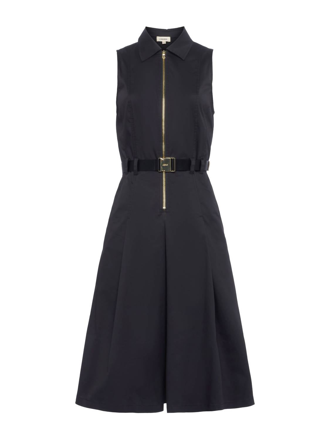 L'Agence - Kylo Belted Midi Shirt Dress