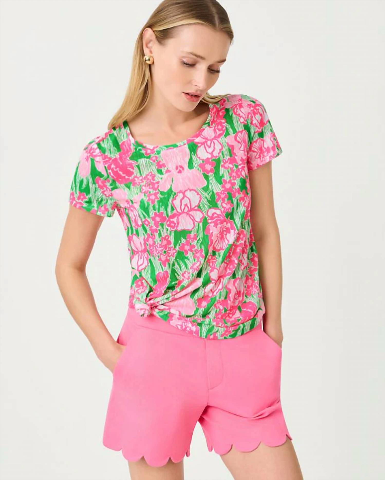 Lilly Pulitzer - Etta Scoop Neck Top