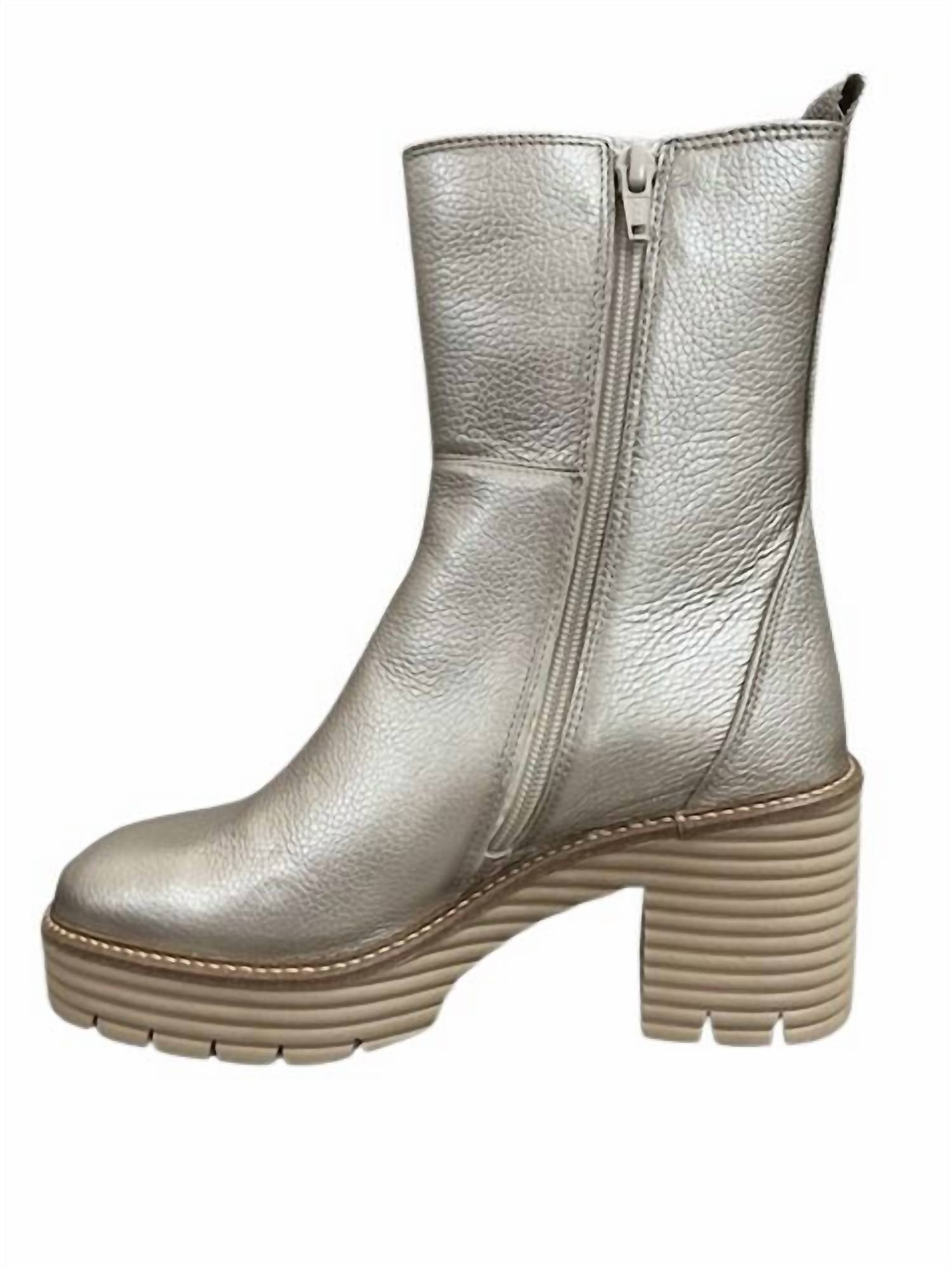 Softwaves - Women's Margo Metal Oro Boots
