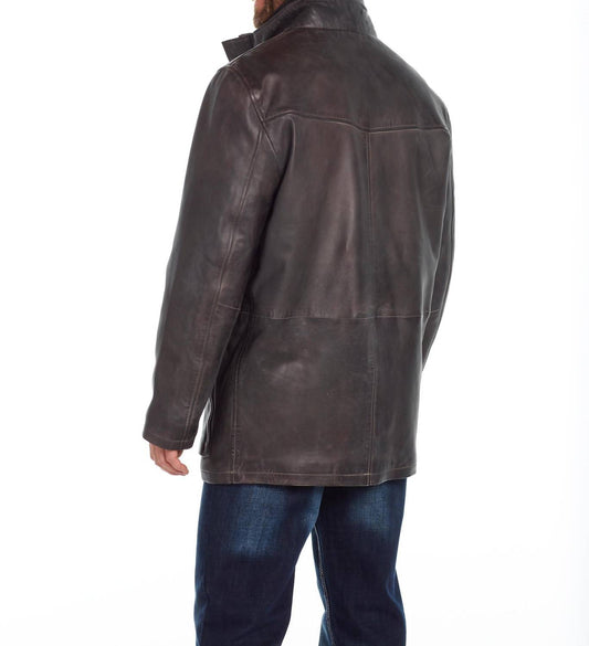 Cripple Creek - Black Leather Mens Concea