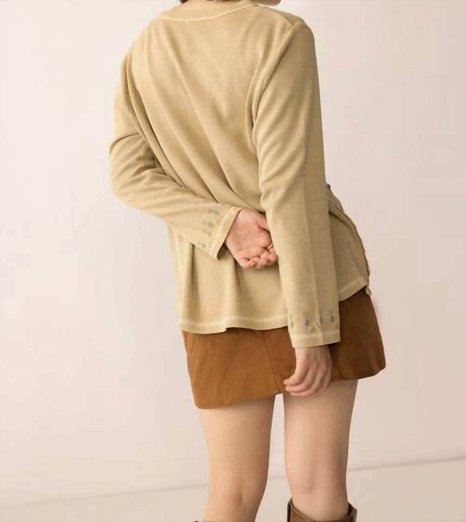 Myra - Birdsong Bloom Embroidered Top