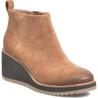 Sofft Women's Eden Wedge Bootie in havana brown - women's shoe