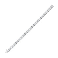 Diana M Jewels - Women's Round Lab-grown Diamond Fashion Ring Bracelet (15.00 Ct) - Grand