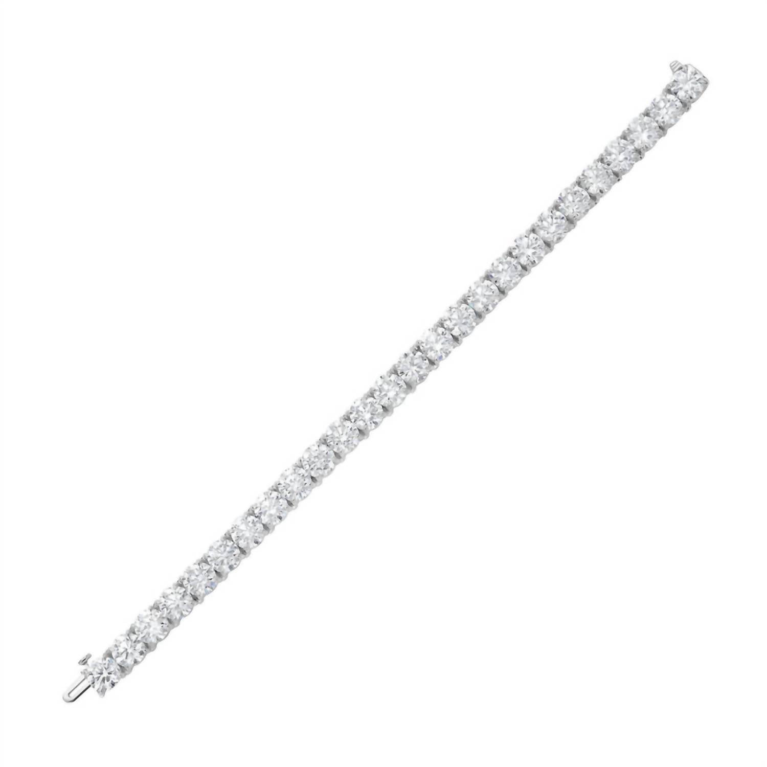 Diana M Jewels - Women's Round Lab-grown Diamond Fashion Ring Bracelet (15.00 Ct) - Grand