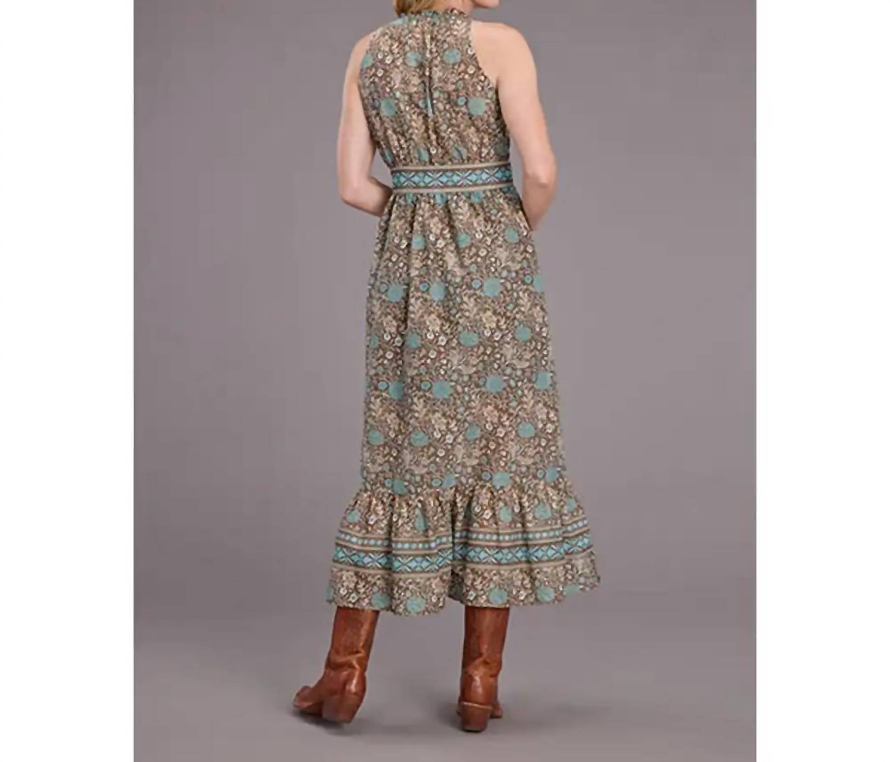 Stetson - Carnation Border Print Cotton Lawn Dress