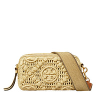 Tory Burch - Mini Miller Raffia Crossbody Bag
