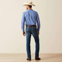 ARIAT M8 Modern Miles Straight Leg Jeans in carlos - men's jeans - detail view