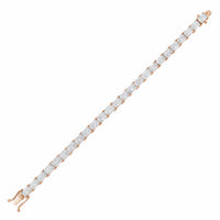 Diana M Jewels - Women's Radiant Lab-Grown Diamond Bracelet (26.00 Ct) - Signature