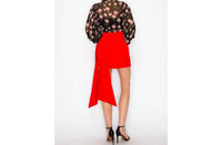 Ina - Side Bow Mini Skirt