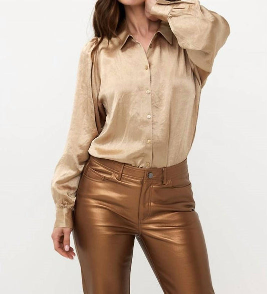 Esqualo - Satin Bow Blouse