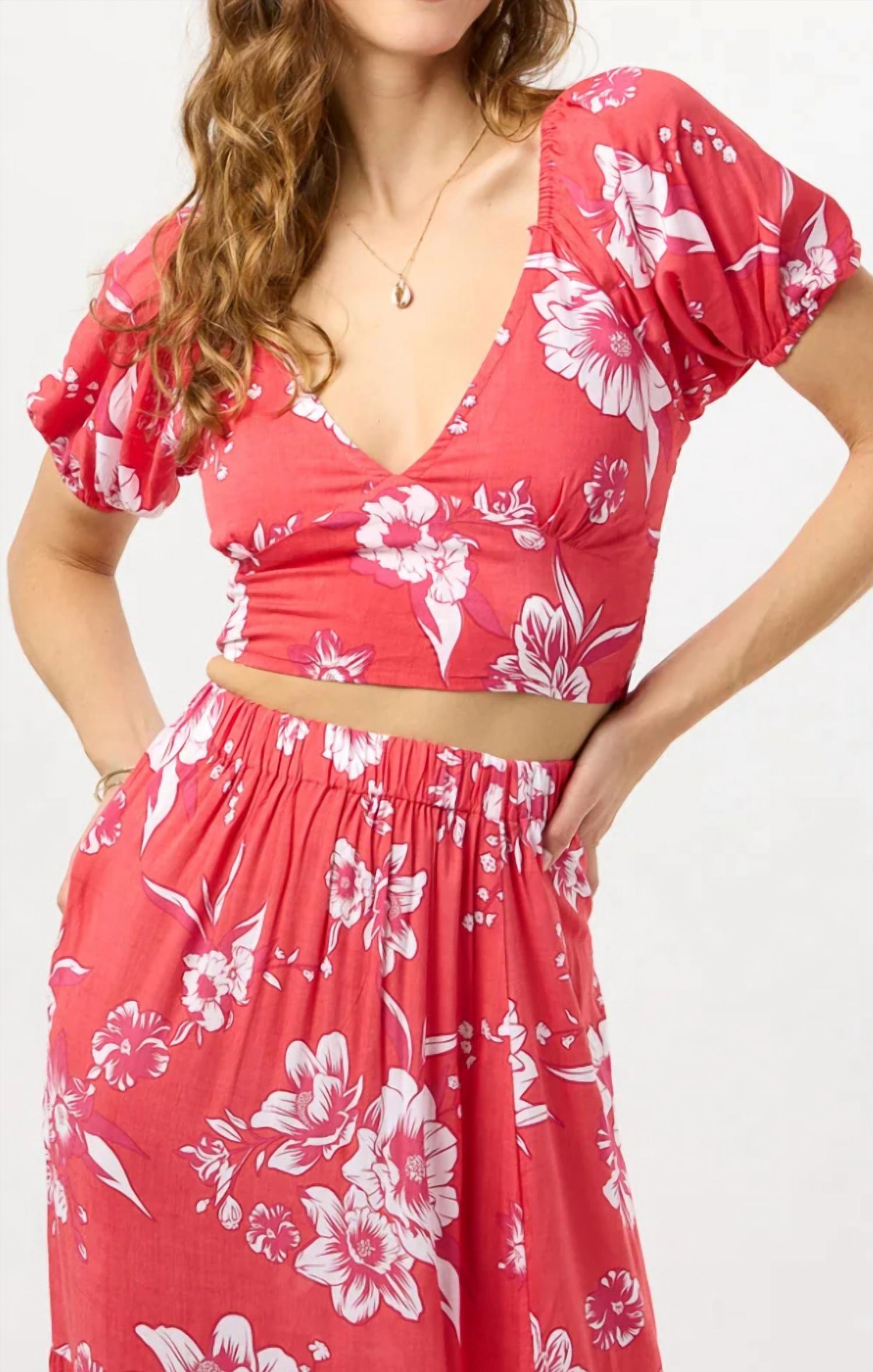 Tiare Hawaii - Selkie Wide V-neck Top