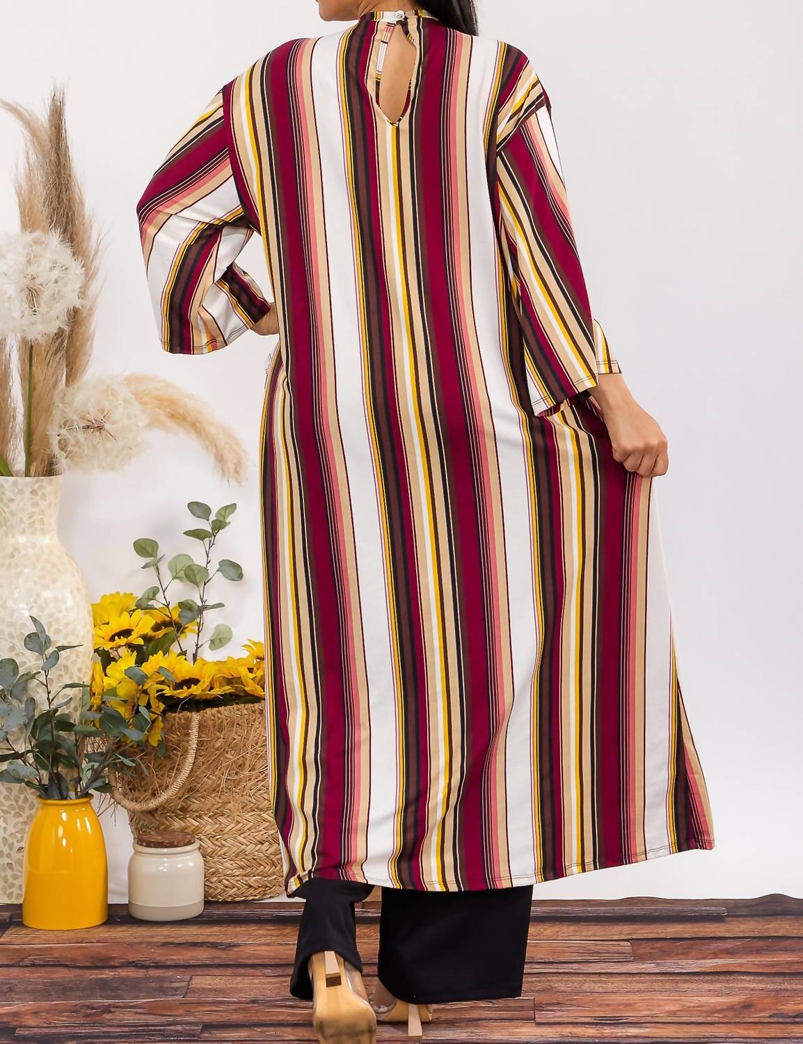 Karen T Design - Asymmetrical Top Two Piece Set