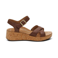 Aetrex - Women's Flora Adjustable Quarter Strap Wedge