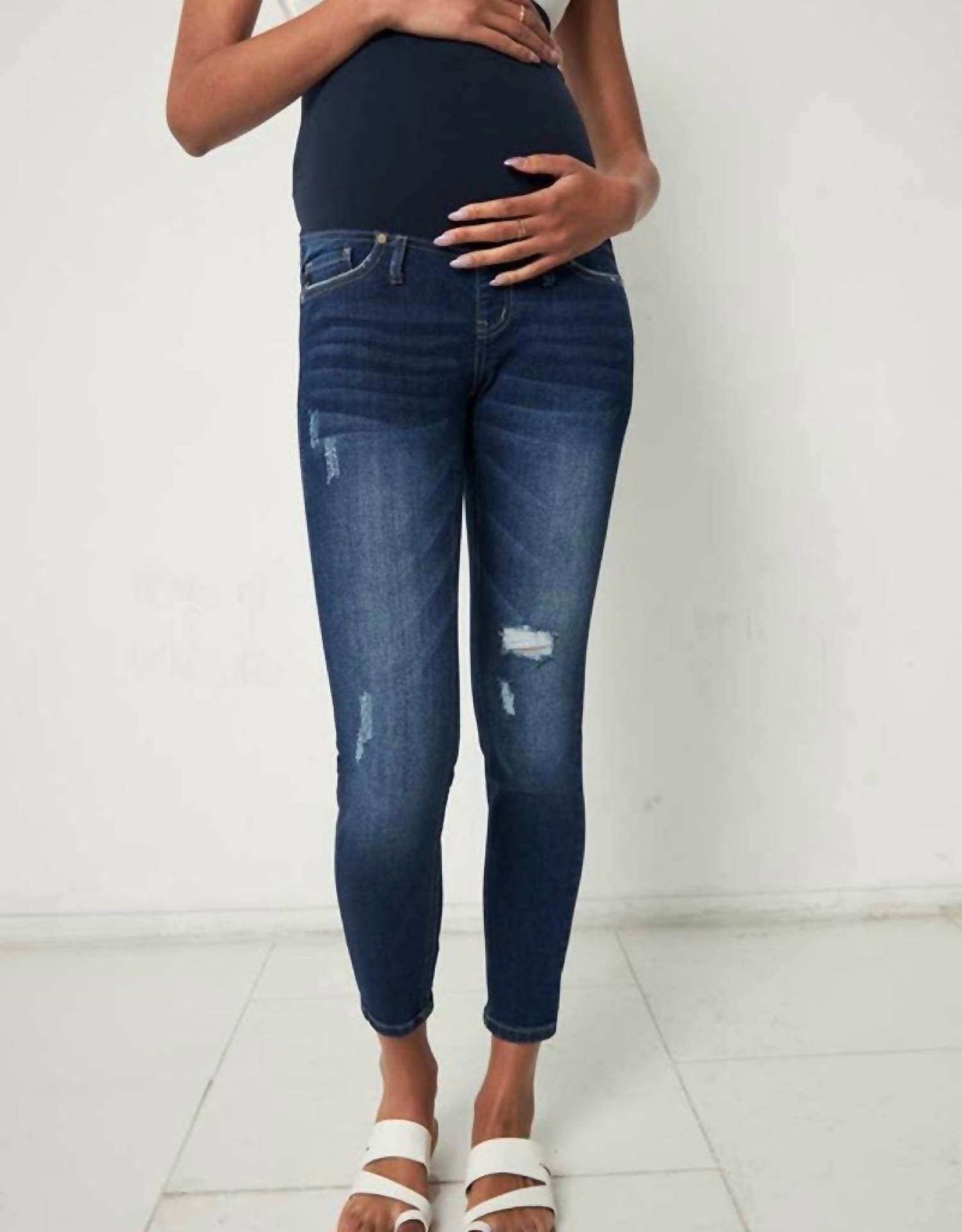 Kancan - Dawson Full Band Maternity Skinny Jeans