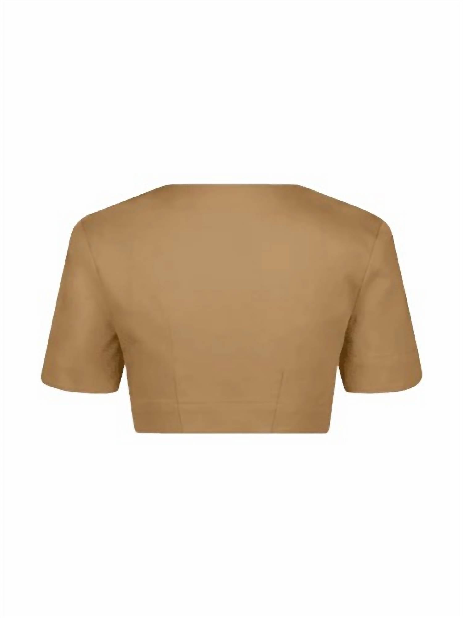 Matthew Bruch - Apron Crop Top