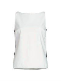 Chiara Boni - Women's Vanesa Piping Sleeveless Blouse