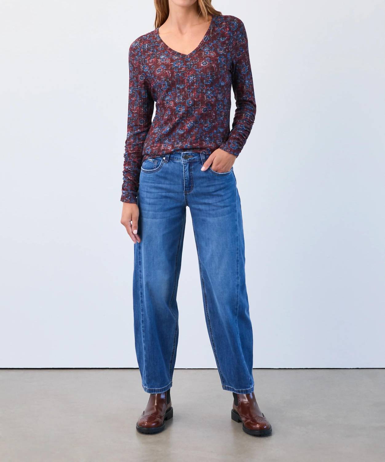 Fdj - Gigi Girlfriend Barrel Denim Jeans