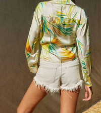 Dress Forum - Alana Palm Leaf Top