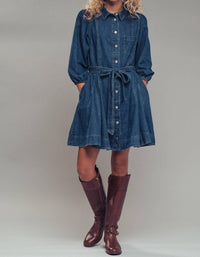 Urban Daizy - Western Belted Fit-and-flare Mini Dress