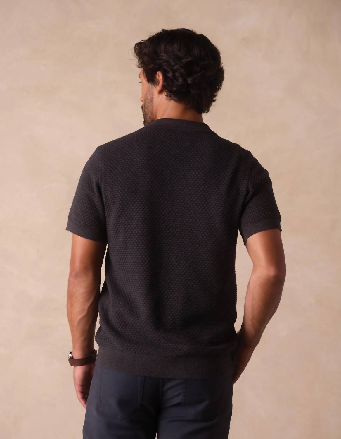 The Normal Brand - Robles Knit Jacquard Button Up