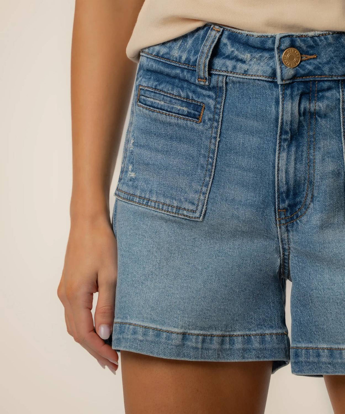 Kut From The Kloth - Jane High Rise Denim Shorts