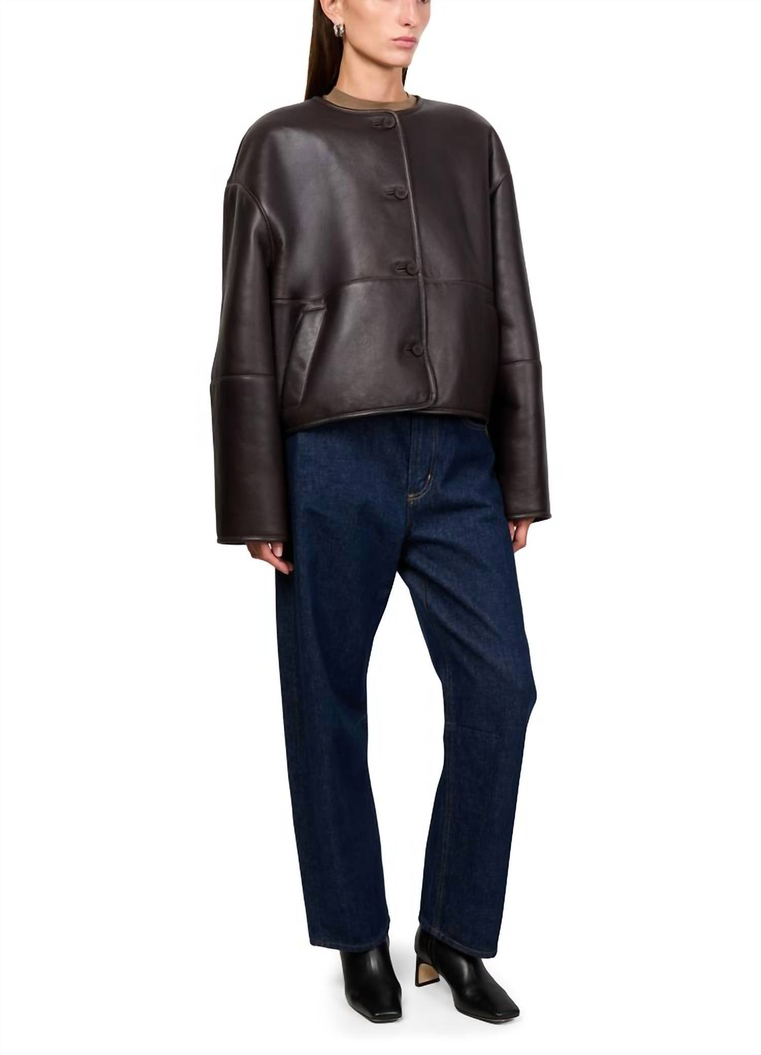 soeur FABIO JACKET in brown - women's jacket