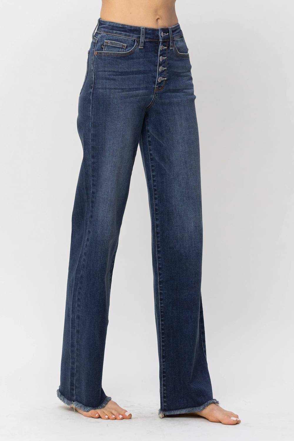 Judy Blue - Women's Charleston Wide Leg Jeans