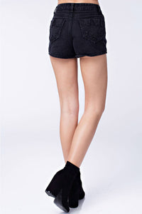 Honey Punch - Be the Star High Waist Denim Short