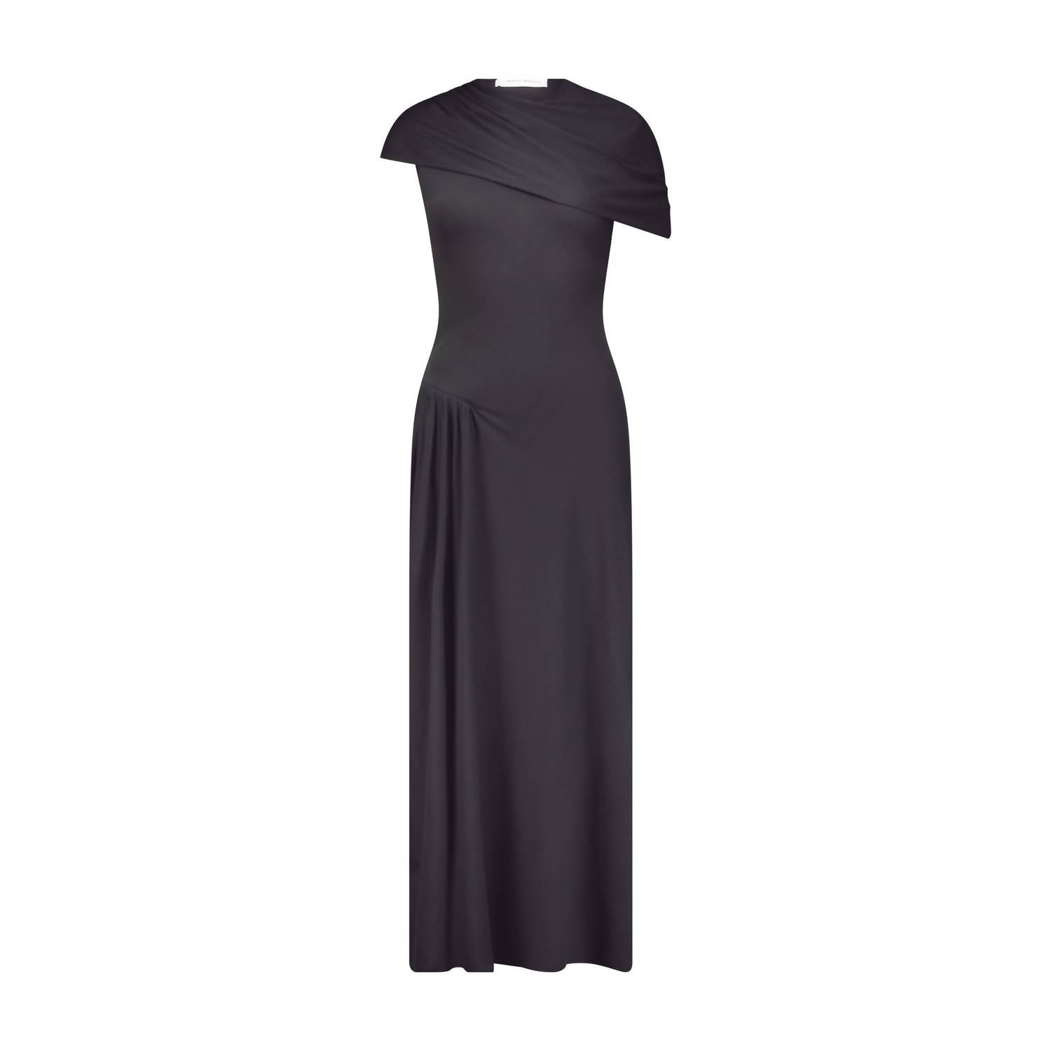 Marina Moscone - Short-sleeved Sarong Dress