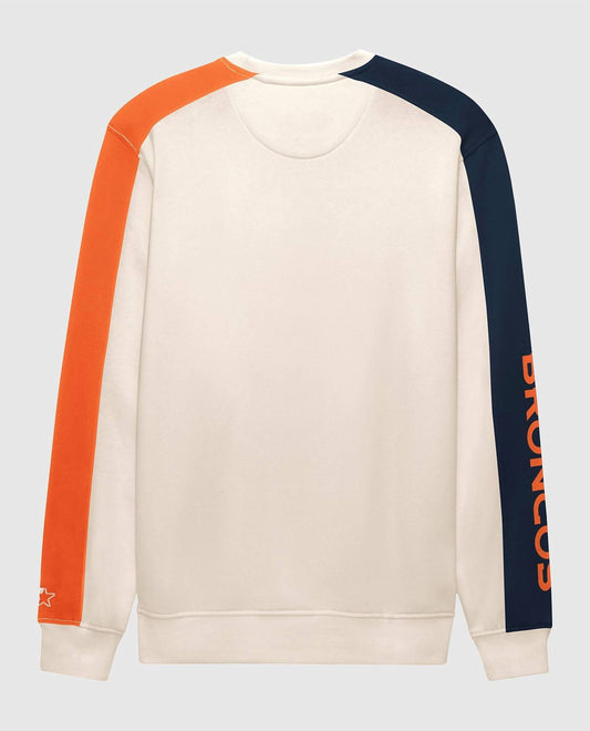 Starter - Men's Denver Broncos Team Crew Long Sleeve Shirt