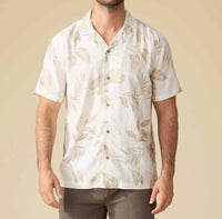 Flags & Anthem - Parsons Leaf Print Camp Collar Shirt