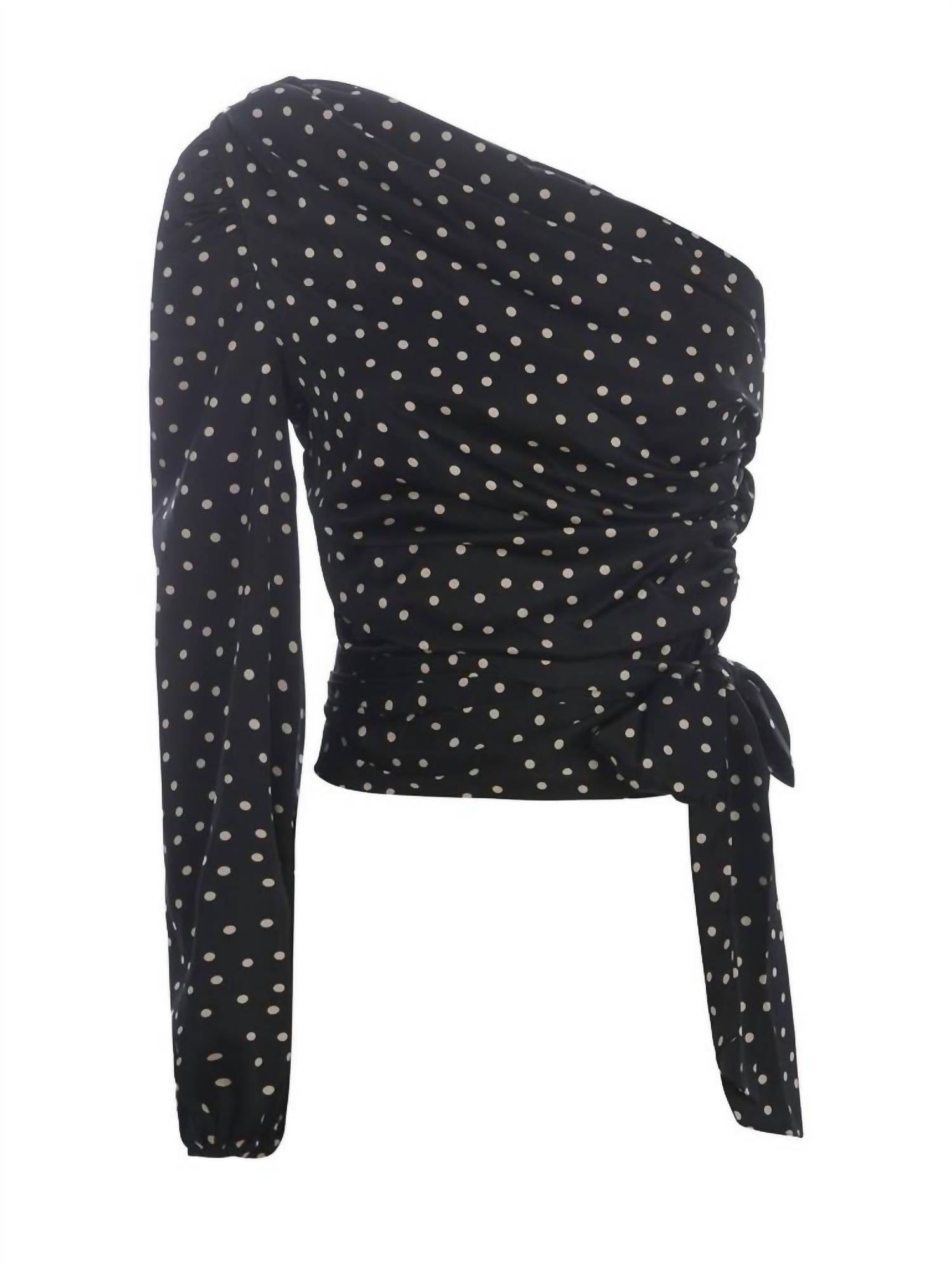Pinko - Thira One Shoulder Blouse