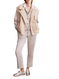 Tribal - Loose Fit Suede Jacket