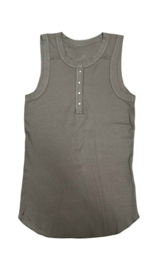 Crown Jewel - Women's Henley Crew Tank