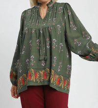 Umgee - Bloom & Wander Peasant Blouse - Plus