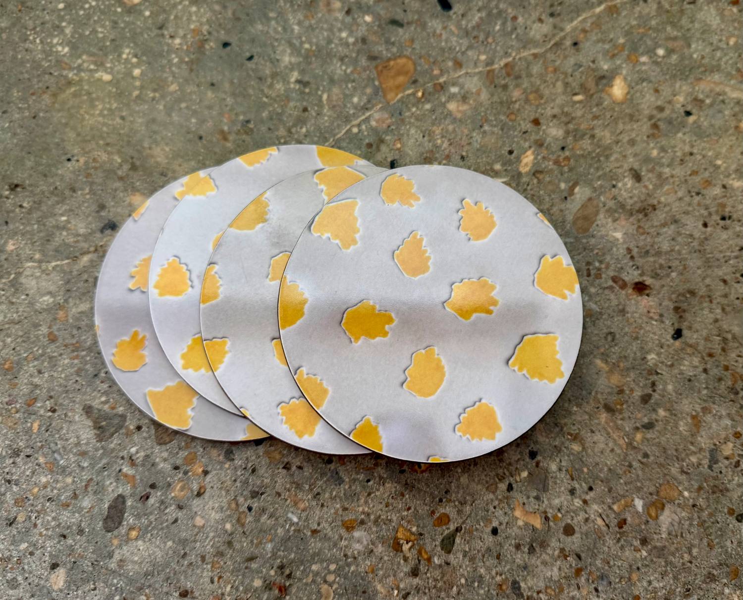 Nina D - Lacquered melamine Coasters - Set Of 10