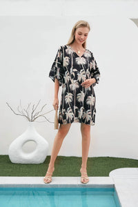 Tela Luxury Mercantile - Palm Paradise Short Dress