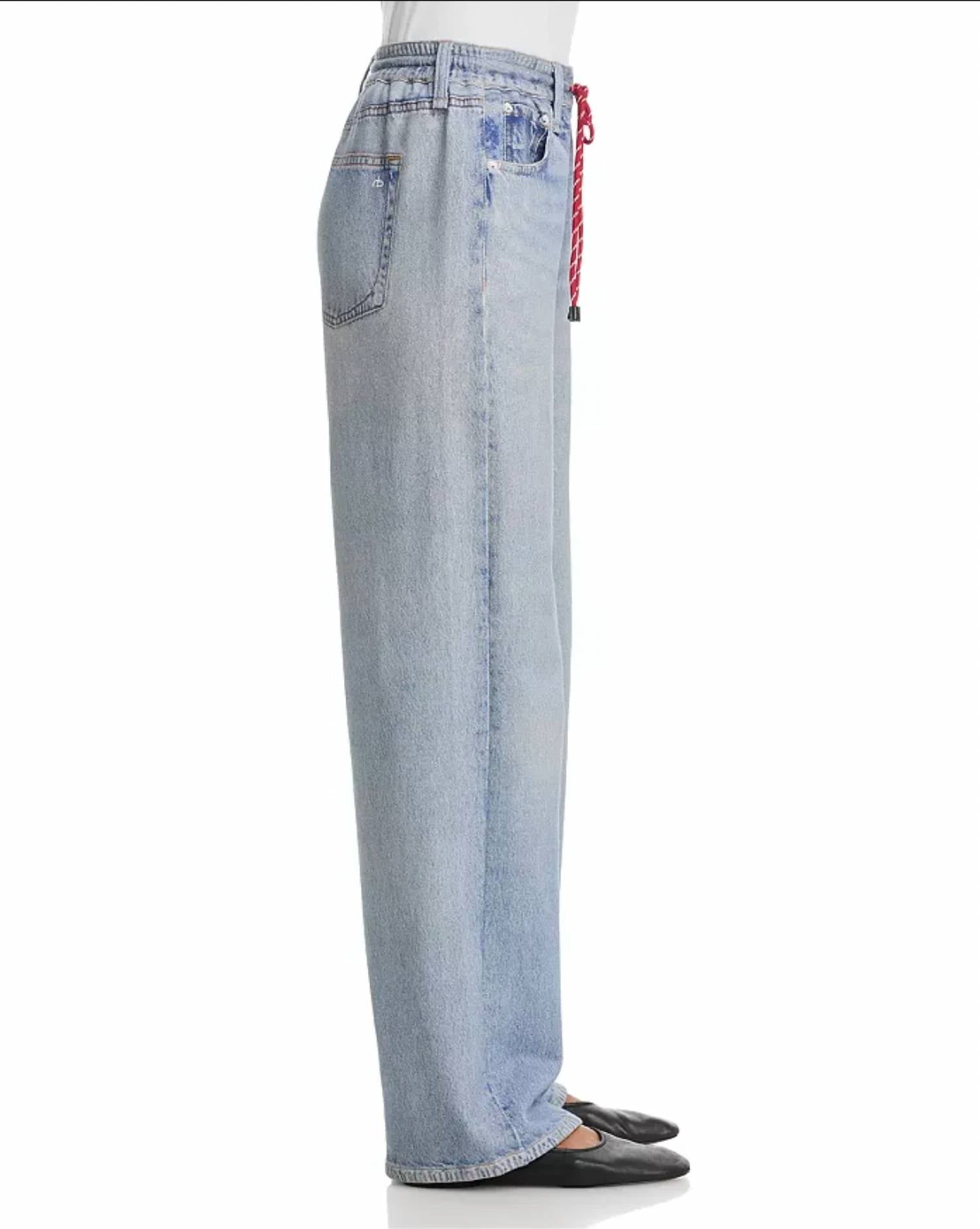 Rag & Bone - Miramar Drawstring Wide-leg Pant