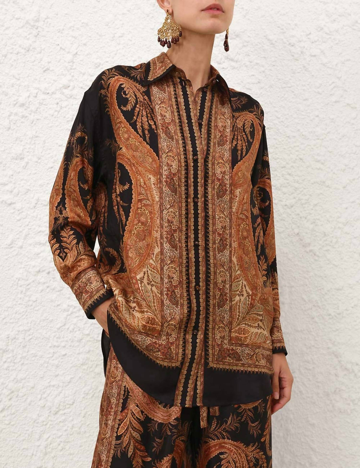 Zimmermann - Hypnotic Relaxed Shirt