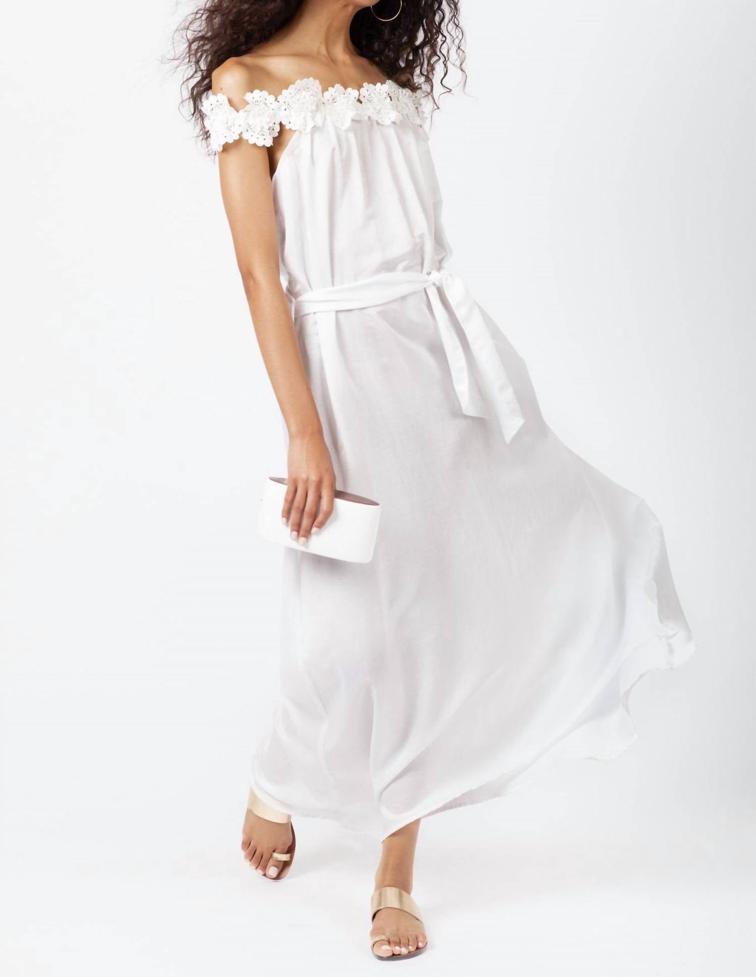 Miguelina - Felicity Silk Party Maxi Dress