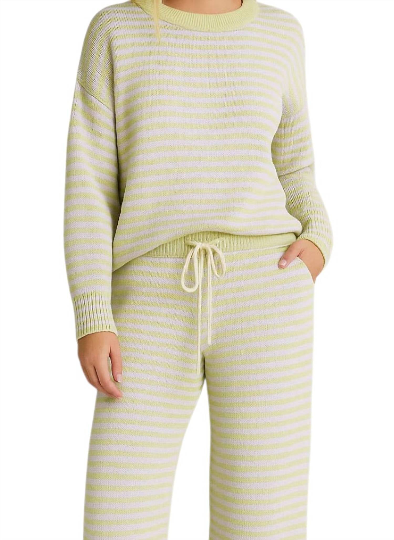 Le Lis - Stripe Sweater & Pants Set