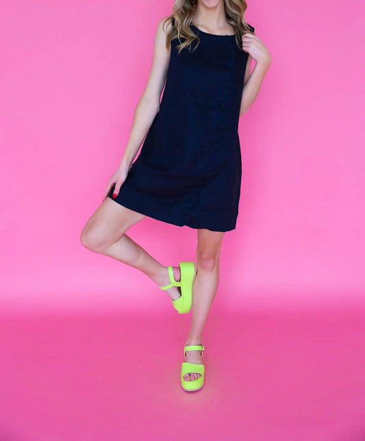 Mable - Atlantic Linen Mini Dress