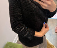 Skies Are Blue - Sparkle Velvet Blazer